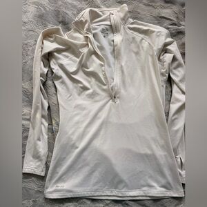 Nike Women's Long Sleeve Top - White